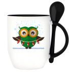 Кружка с ложкой