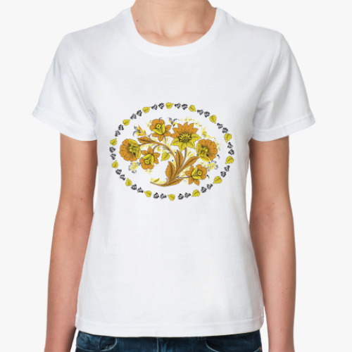 Классическая футболка Русский народный узор