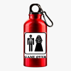 Металлическая бутылка 400 мл UV-DTF