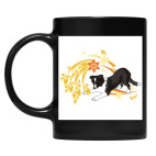 Кружка цветная UV-DTF