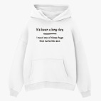 Толстовка худи оверсайз