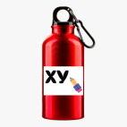 Металлическая бутылка 400 мл UV-DTF