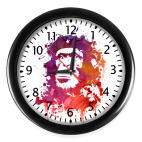 Настенные часы (с цифрами) Обезьяна - Че Гевара