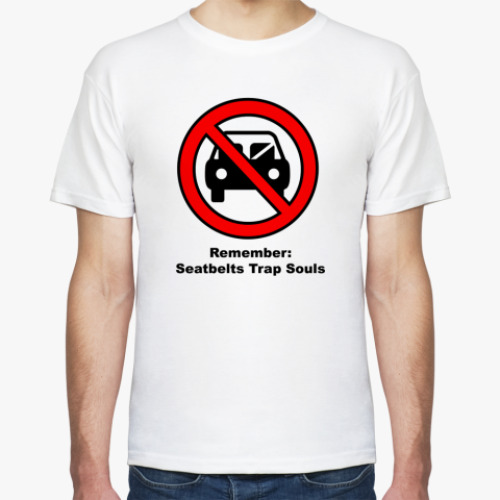 Футболка с принтом  Seatbelt