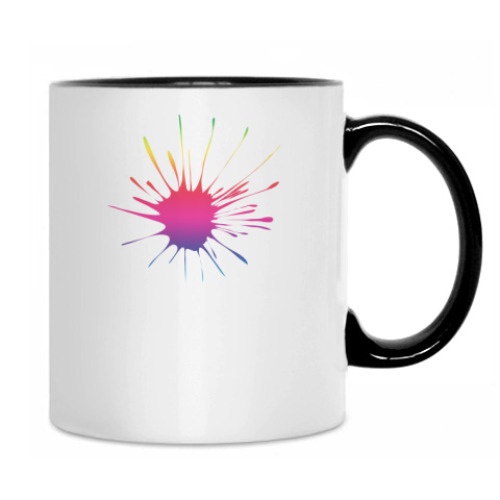 Кружка с принтом Радуга