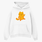 Толстовка худи оверсайз