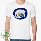 Мужская футболка органик