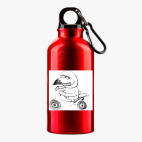 Металлическая бутылка 400 мл UV-DTF