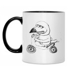 Кружка двухцветная