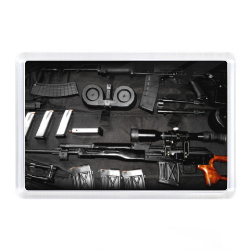 Магнит с принтом Набор киллера