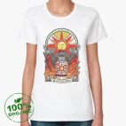 Женская футболка органик