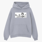 Толстовка худи оверсайз