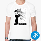 Мужская спортивная футболка