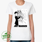 Женская футболка органик