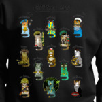 Коты. Моряк, танкист, связист.