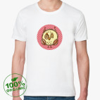 Мужская футболка органик