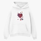 Толстовка худи оверсайз