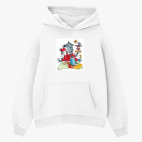 Толстовка худи оверсайз