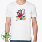 Мужская футболка органик