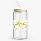 Банка с бамбуковой крышкой