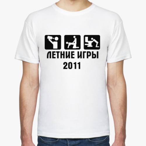 Футболка с принтом Летние Игры 2011