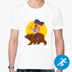 Мужская спортивная футболка