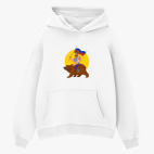 Толстовка худи оверсайз