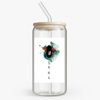 Банка с бамбуковой крышкой