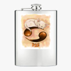 Фляжка стальная