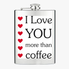 Фляжка стальная