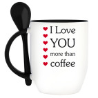 Кружка с ложкой