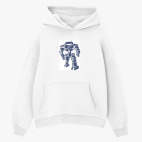 Толстовка худи оверсайз