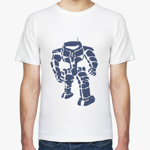 Футболка с принтом Робот