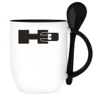 Кружка с ложкой