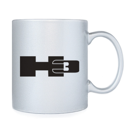 Кружка с принтом HUMMER