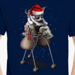 Happy New Year steampunk cat