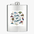 Фляжка стальная