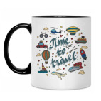 Кружка двухцветная