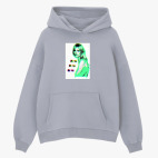 Толстовка худи оверсайз