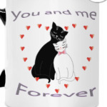 сюрприз от влюбленных котиков