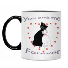 Кружка двухцветная