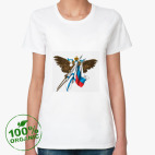 Женская футболка органик