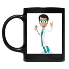 Кружка цветная UV-DTF