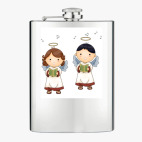 Фляжка стальная