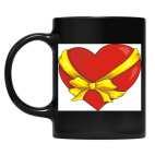 Кружка цветная UV-DTF