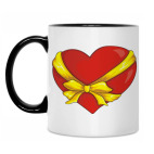 Кружка двухцветная