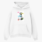 Толстовка худи оверсайз