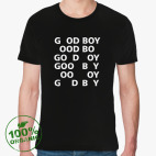 Мужская футболка органик