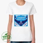 Женская футболка органик