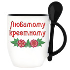 Кружка с ложкой